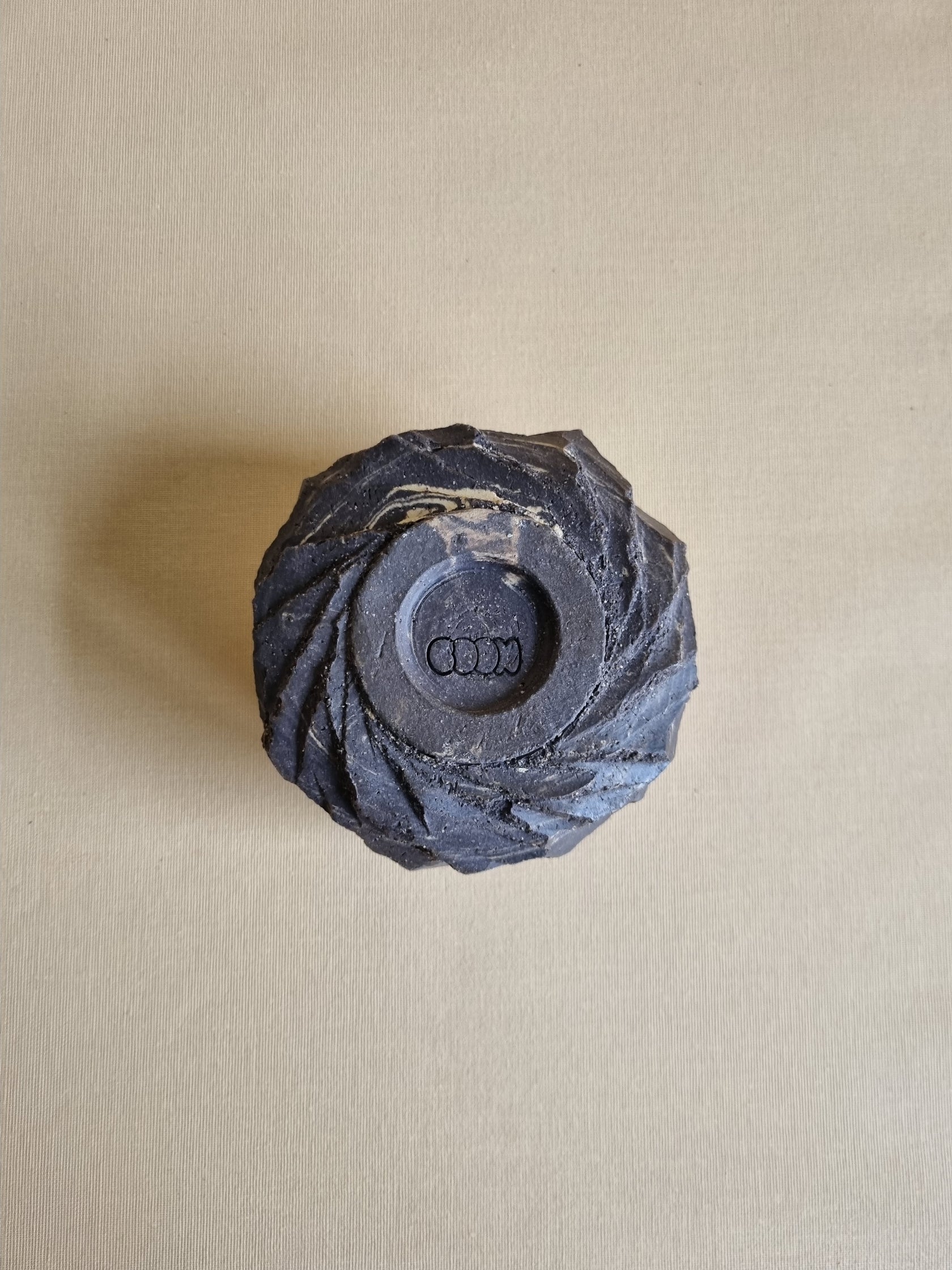 Kurinuki cup: Marble cake #04