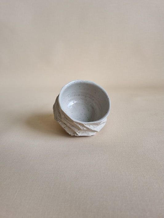 Kurinuki cup: Quail Egg #03