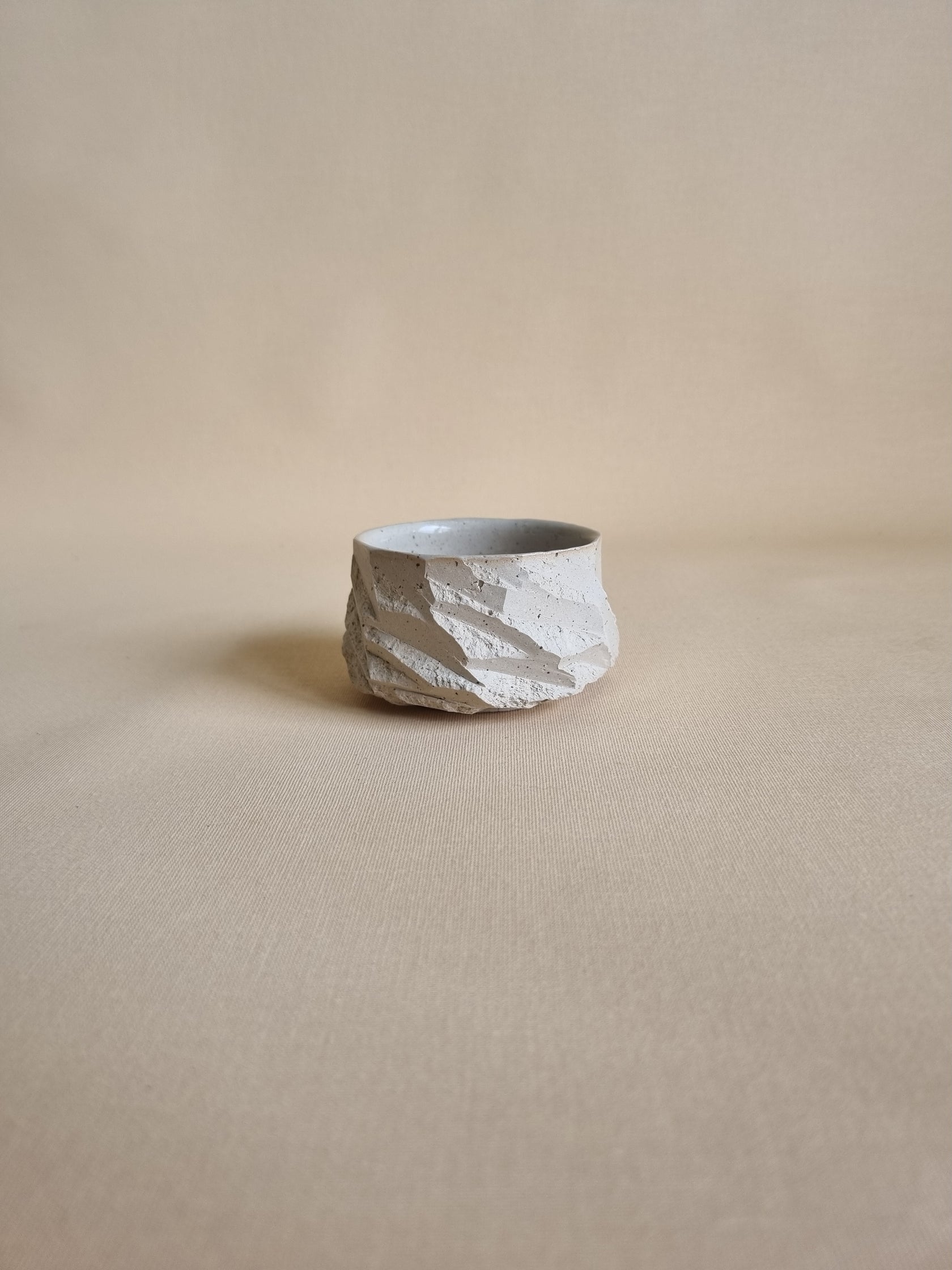 Kurinuki cup: Quail Egg #03