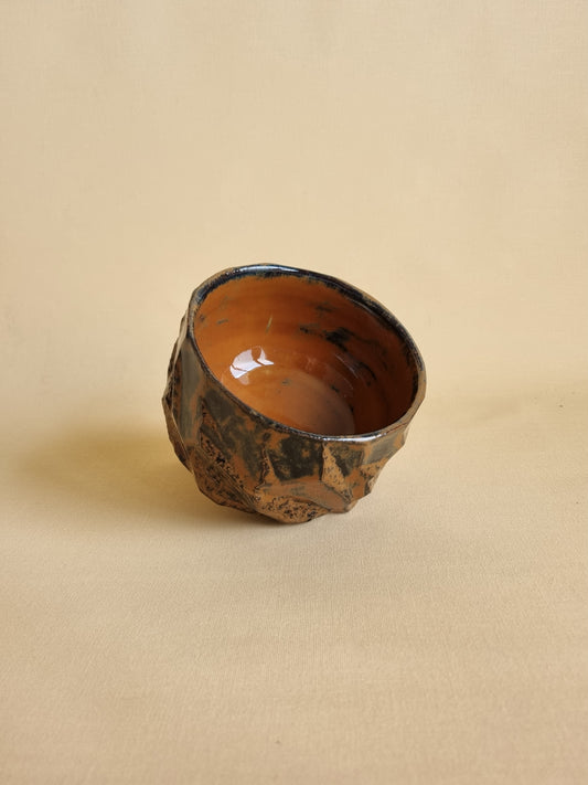 Kurinuki cup: Copper Ore #01
