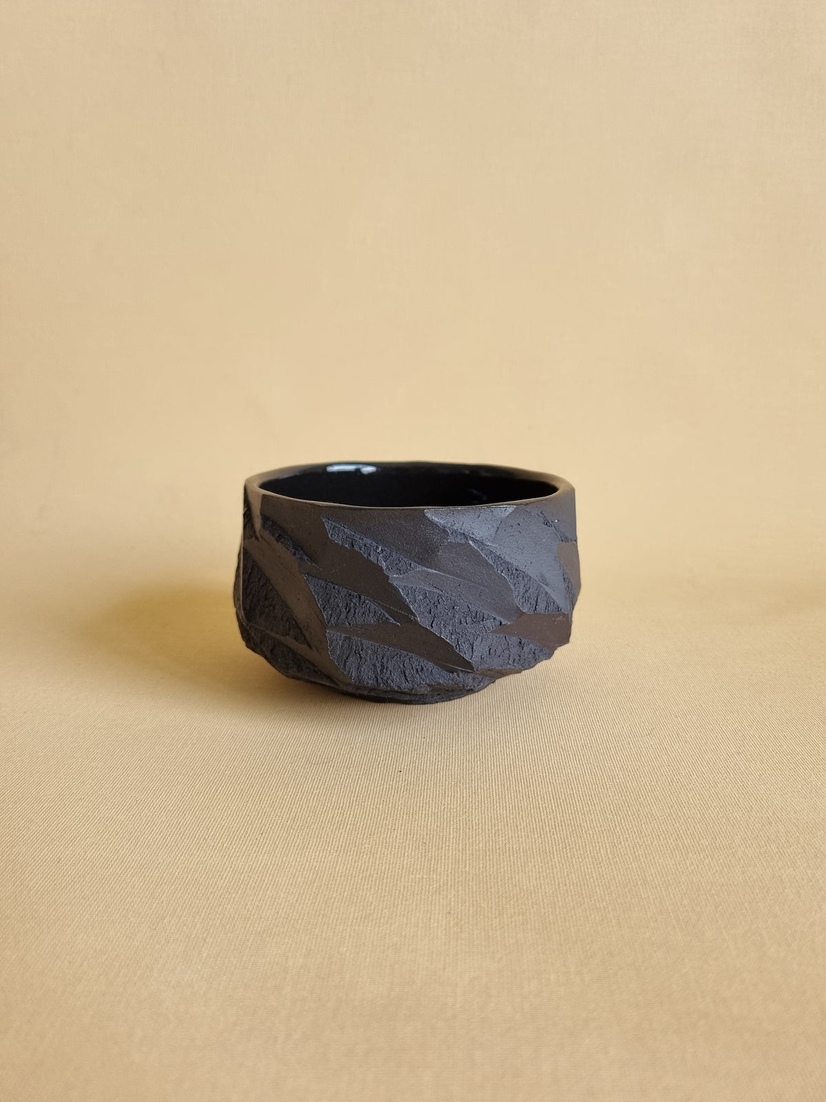 Kurinuki cup: Obsidian #01