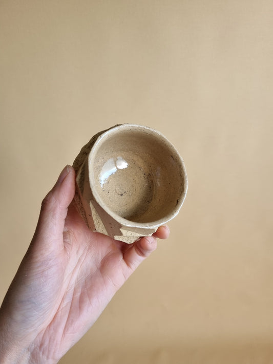 Kurinuki cup: Cashew #01