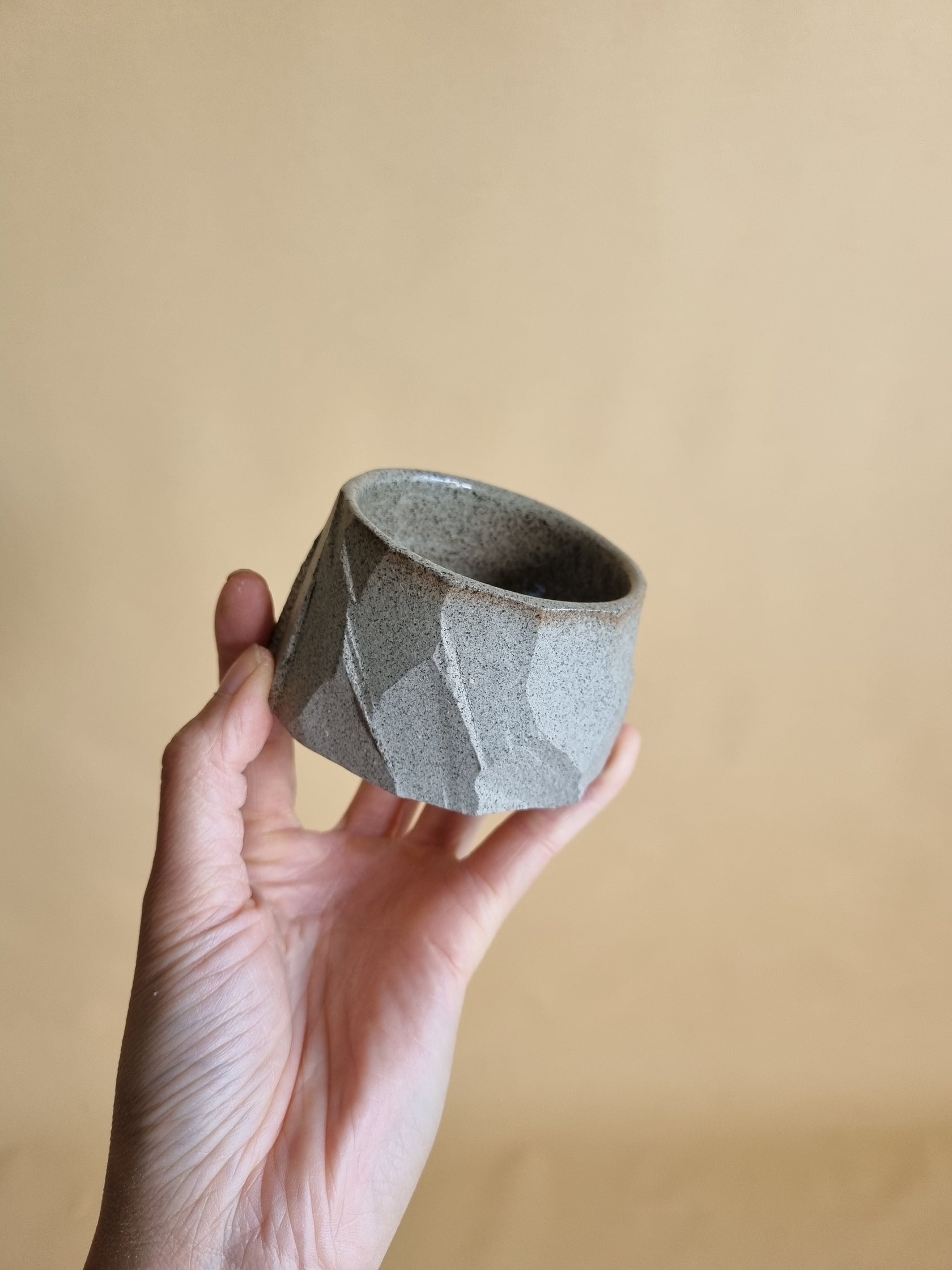 Kurinuki cup: Stone #09