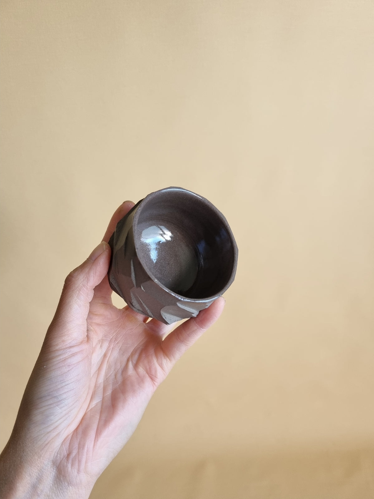 Kurinuki cup: Warm Grey #01