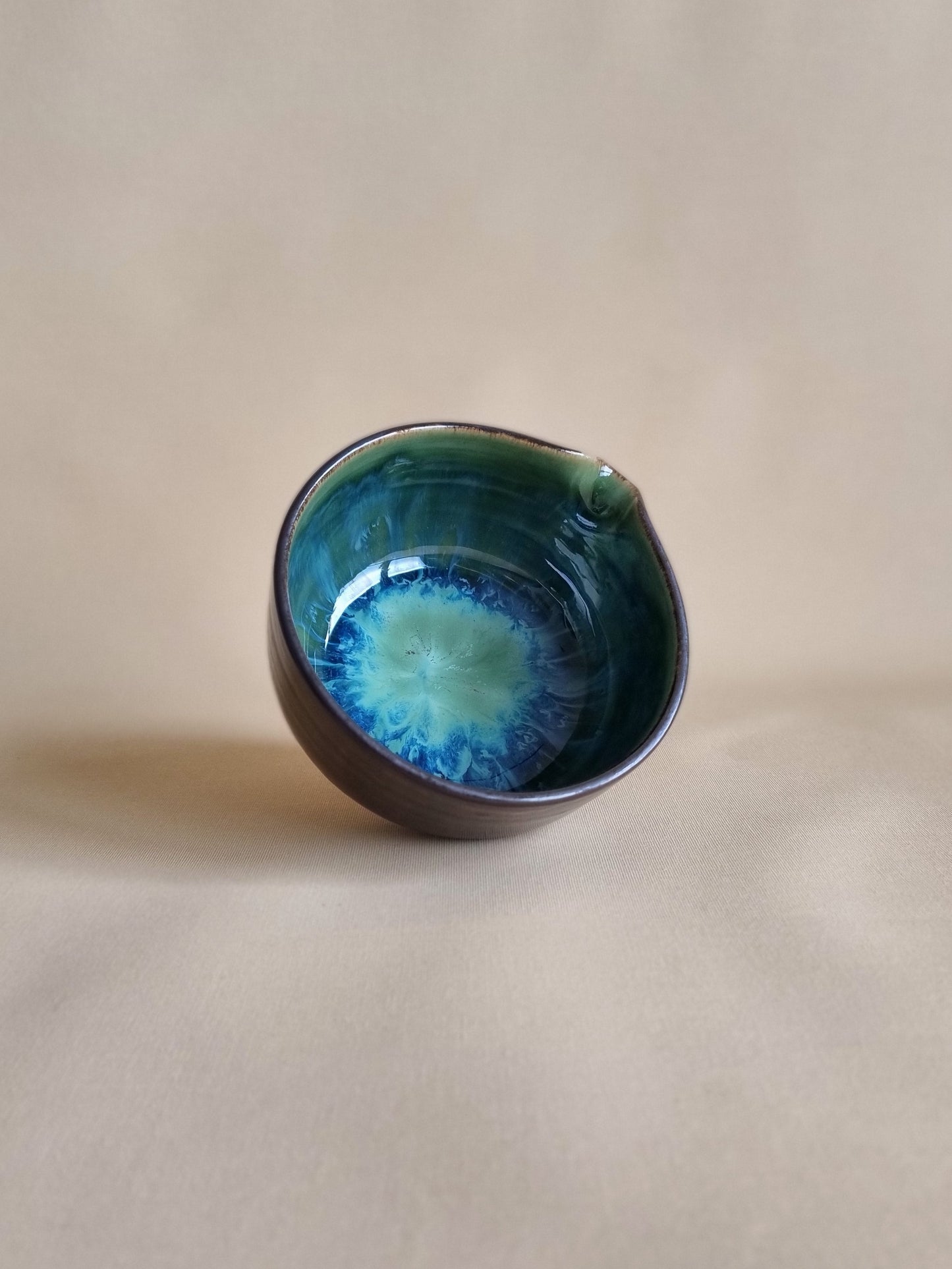 Matcha bowl: Emerald