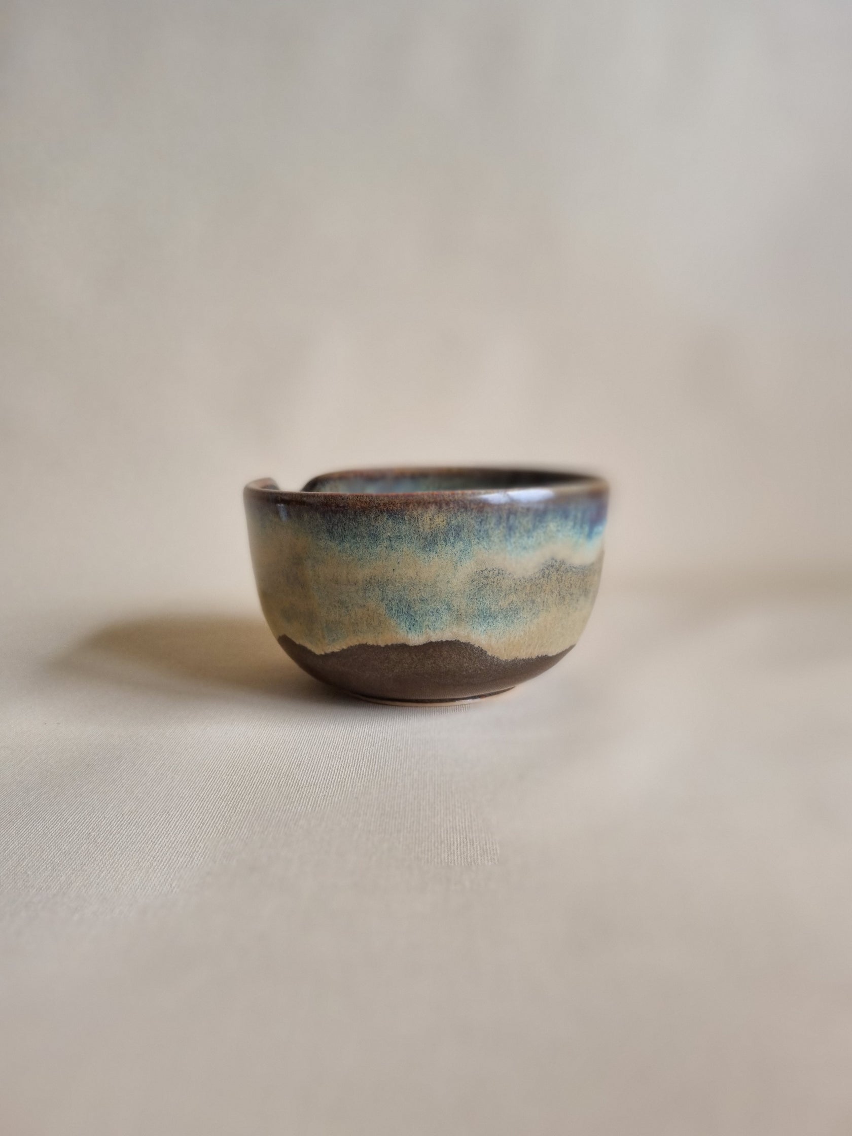 Matcha bowl: Driftwood