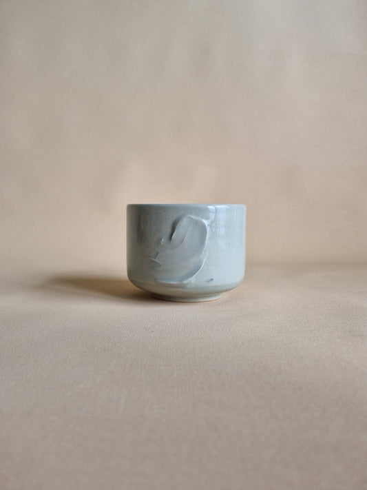 Slip Cup: Celadon #06