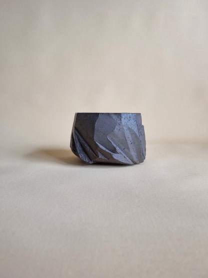 Kurinuki cup: Charcoal #04