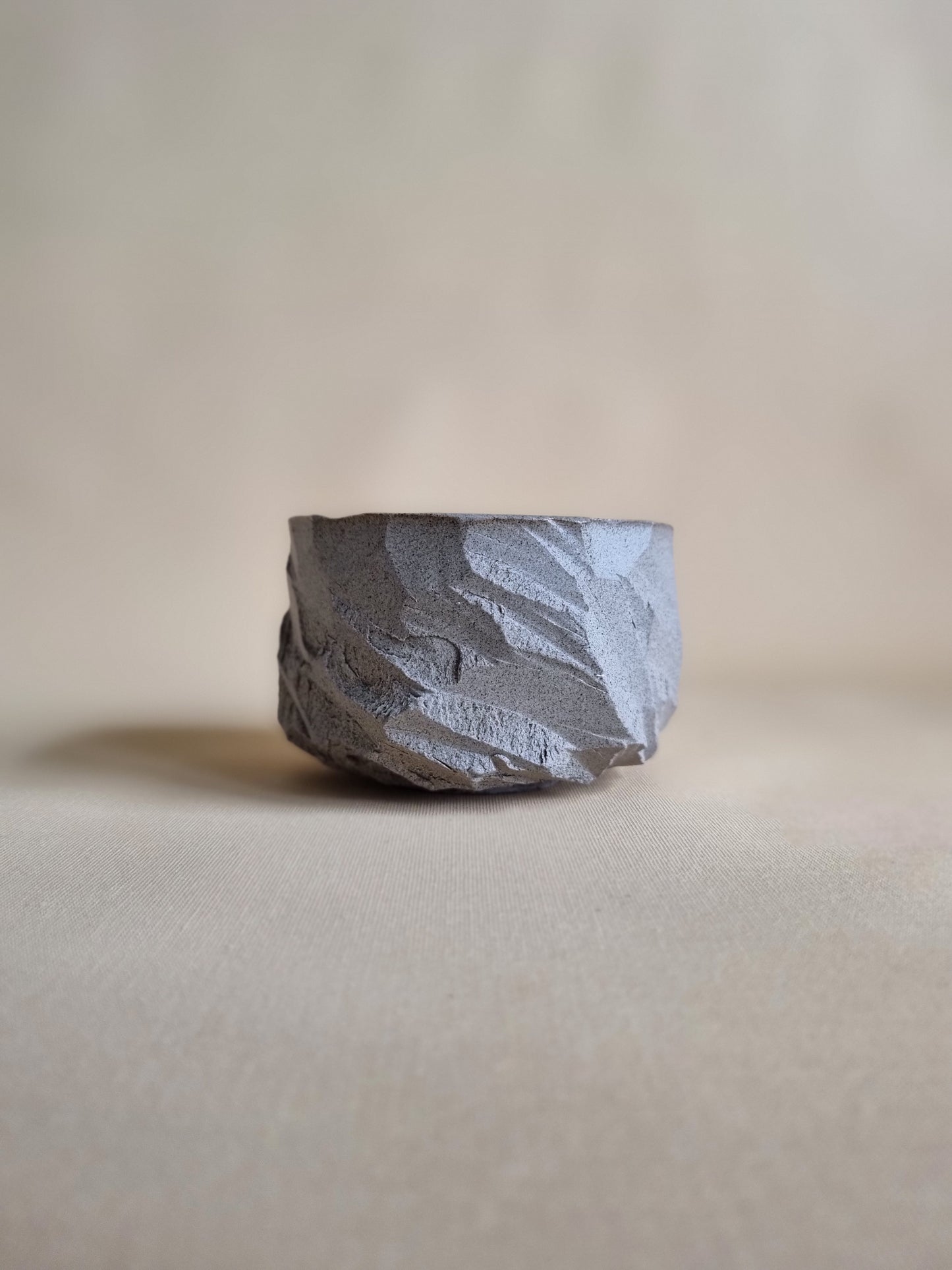 Kurinuki cup: Stone #01