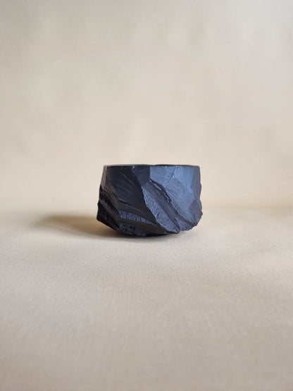 Kurinuki cup: Obsidian #01