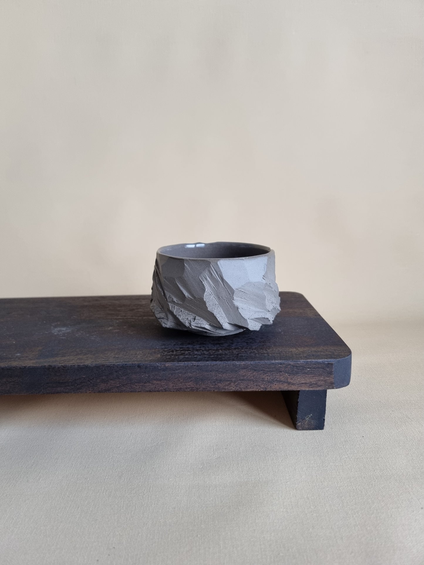 Kurinuki cup: Warm Grey #01