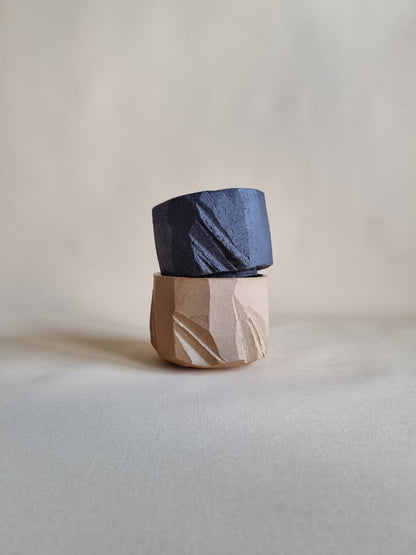 Kurinuki cup: Charcoal #03