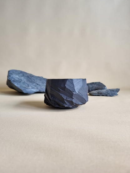 Kurinuki cup: Obsidian #01