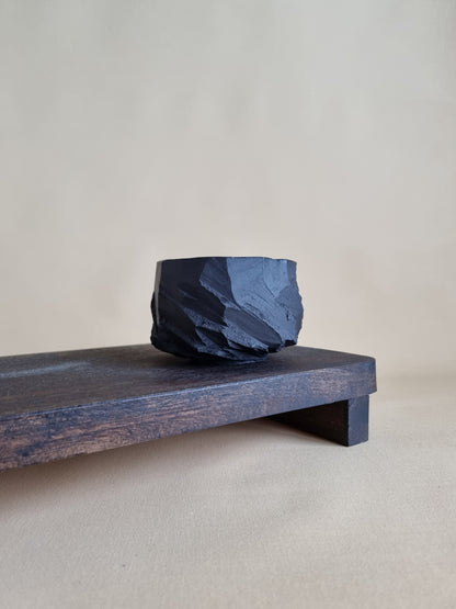 Kurinuki cup: Obsidian #01