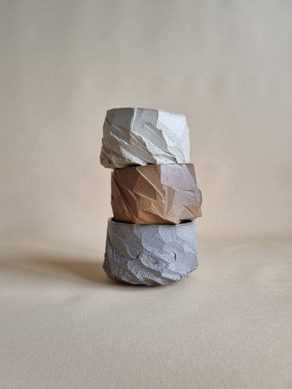 Kurinuki cup: Stone #01