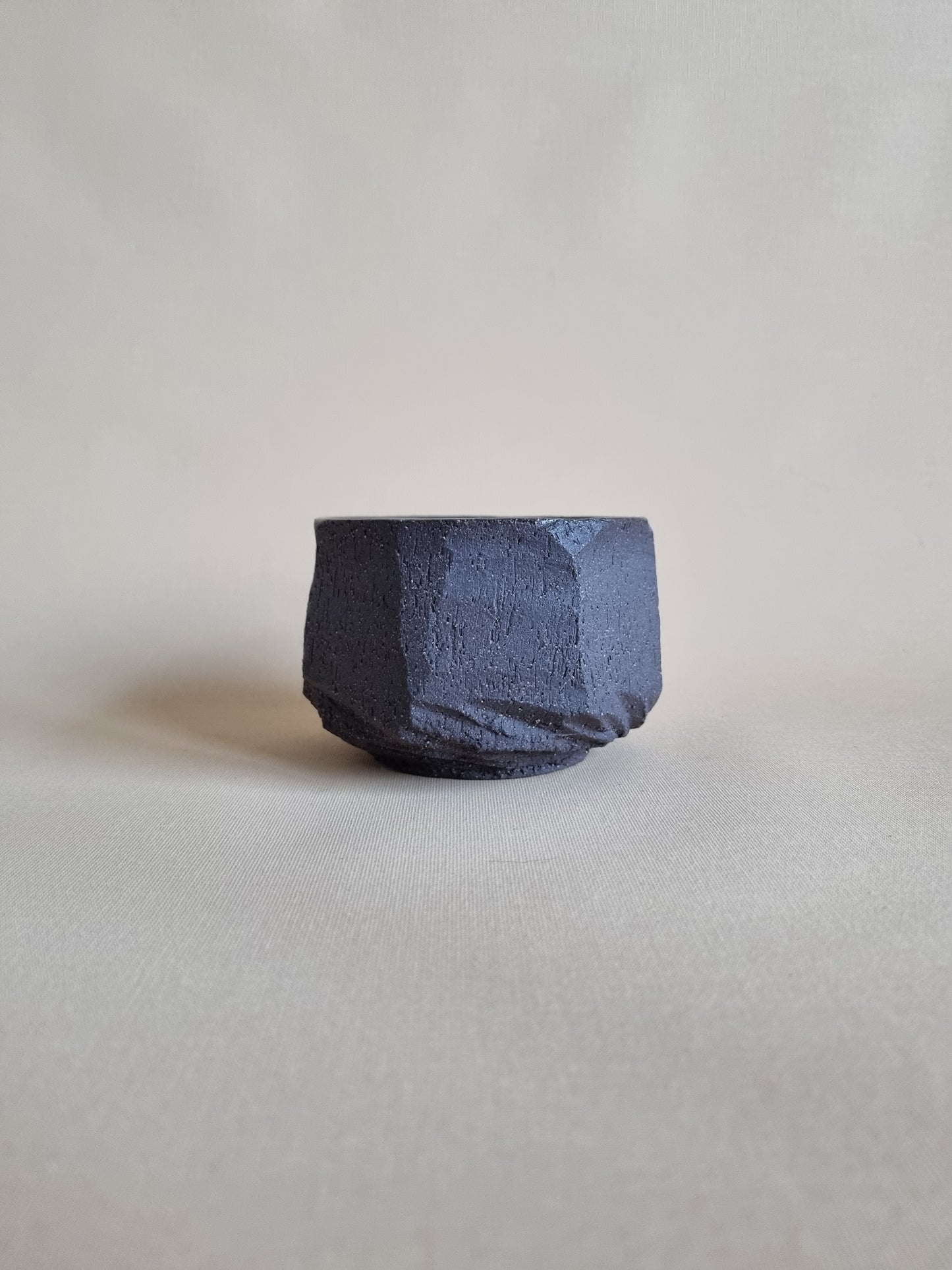 Kurinuki cup: Charcoal #05