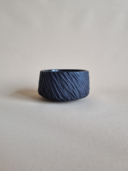 Kurinuki cup: Obsidian #03