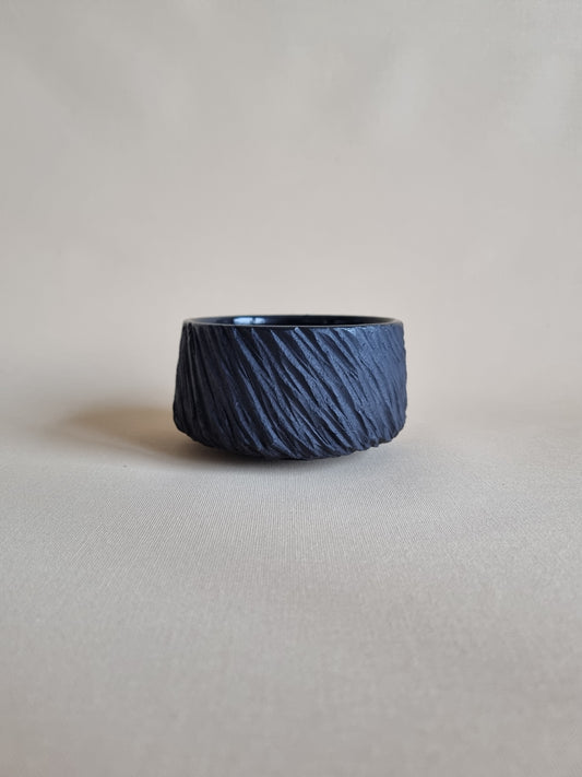 Kurinuki cup: Obsidian #03