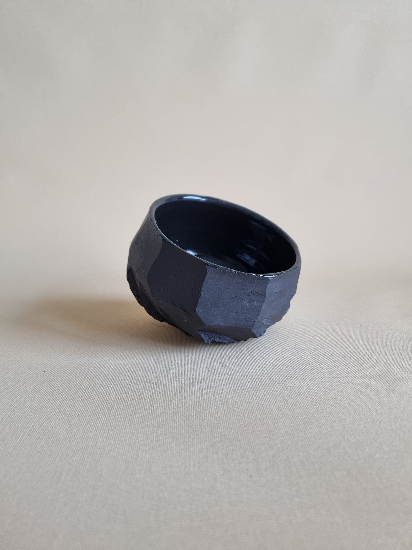 Kurinuki cup: Obsidian #04