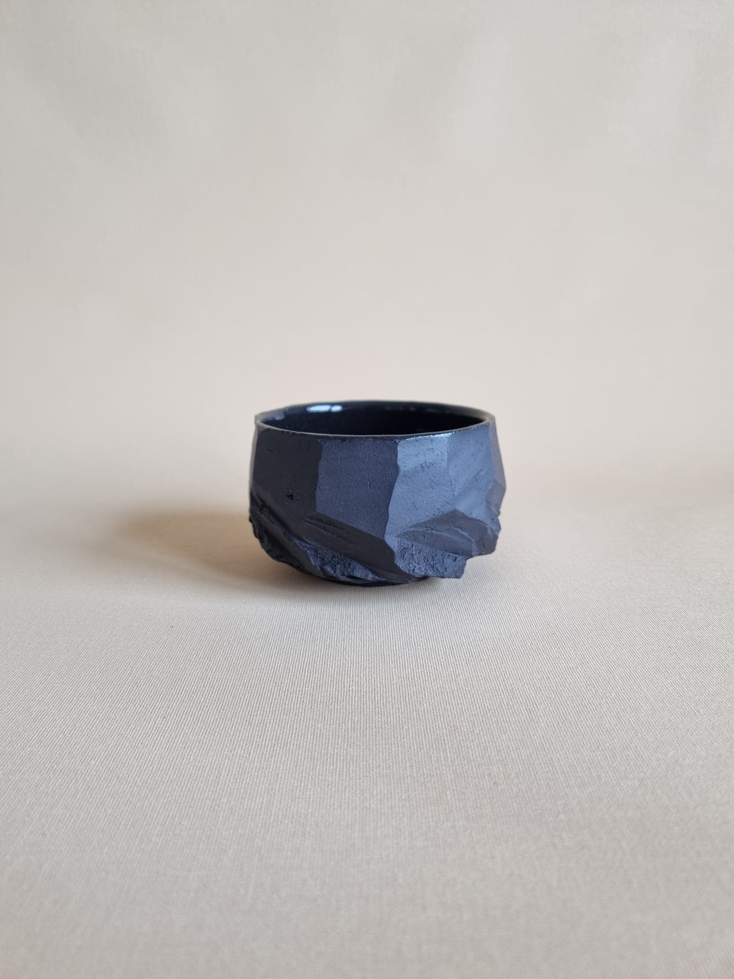 Kurinuki cup: Obsidian #04