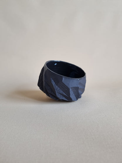 Kurinuki cup: Obsidian #05