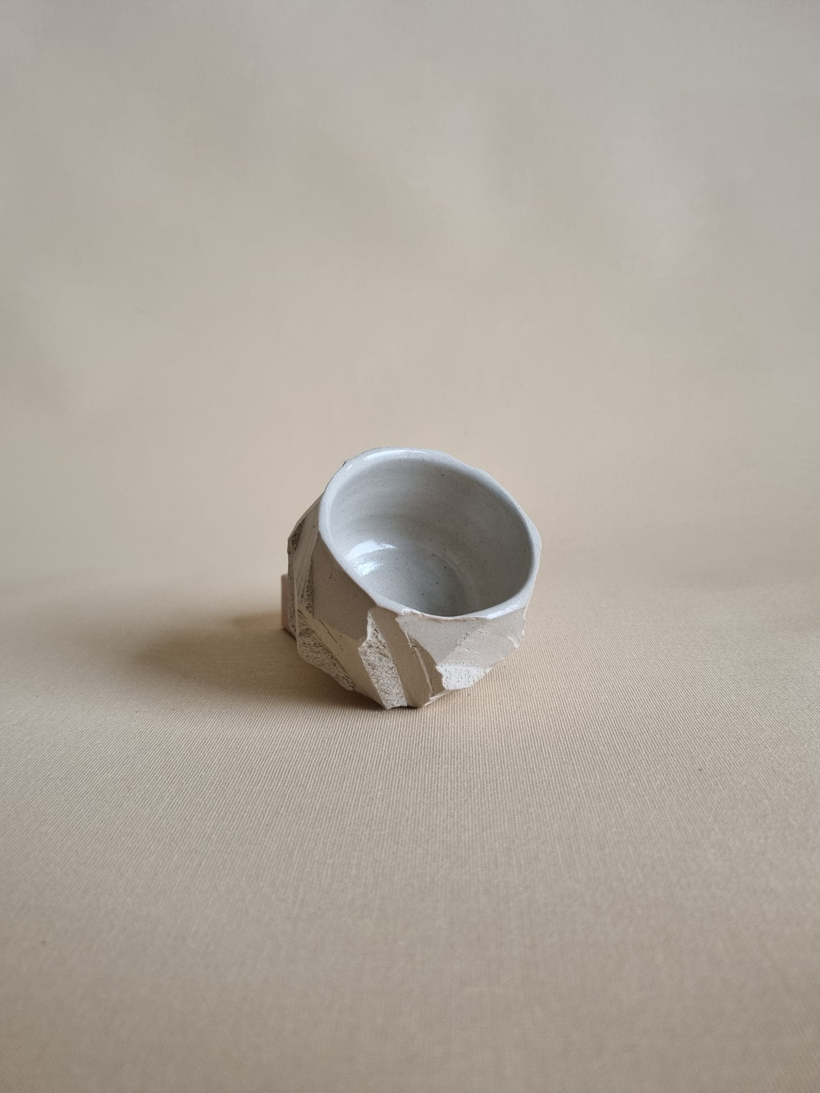 Kurinuki cup: Tofu #1