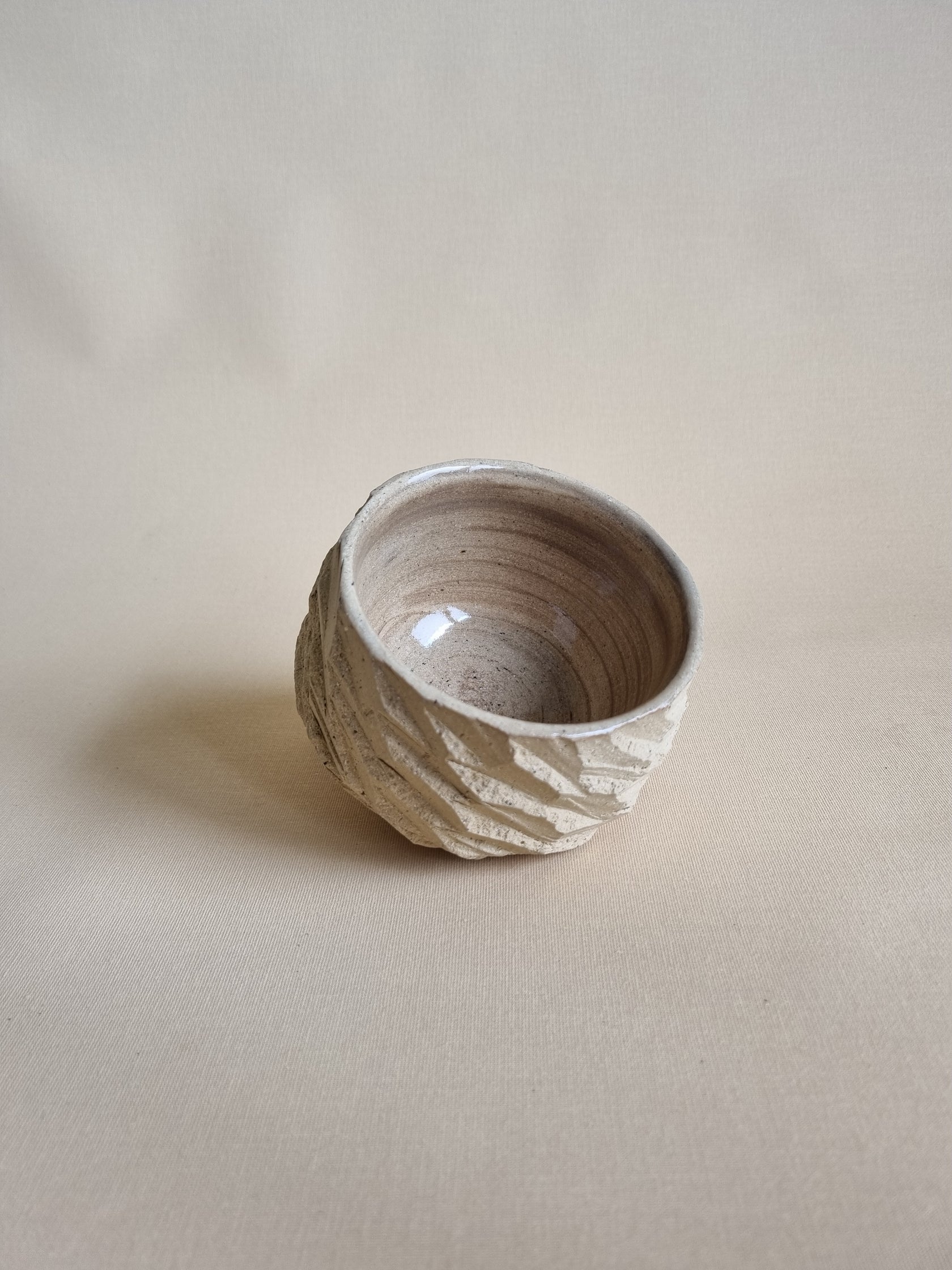 Kurinuki cup: Cashew #05