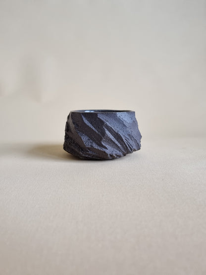 Kurinuki cup: Charcoal #01
