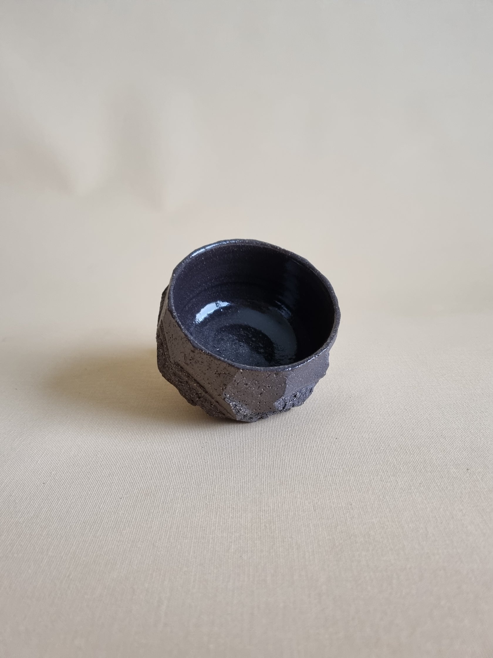 Kurinuki cup: Charcoal #02