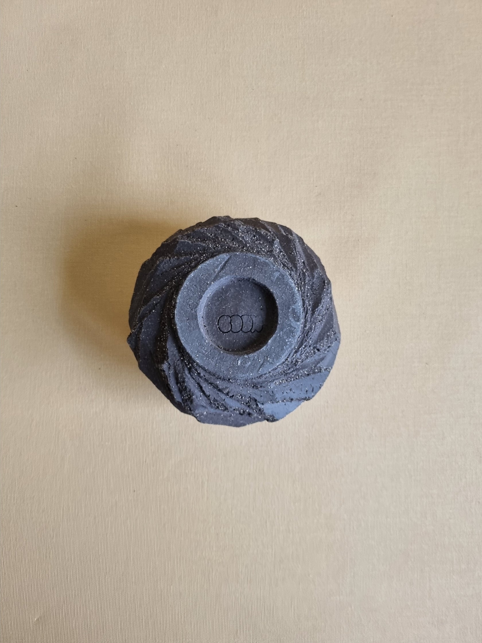 Kurinuki cup: Charcoal #03