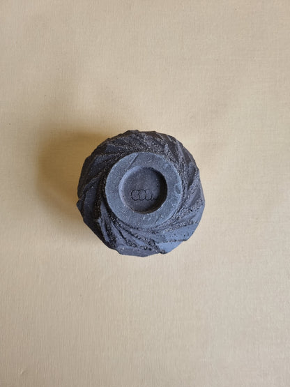 Kurinuki cup: Charcoal #03
