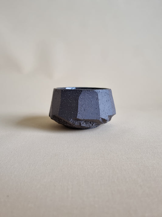 Kurinuki cup: Charcoal #03