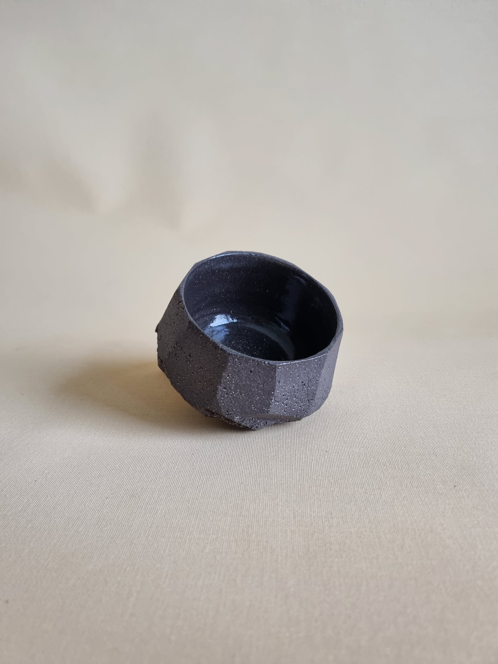 Kurinuki cup: Charcoal #03
