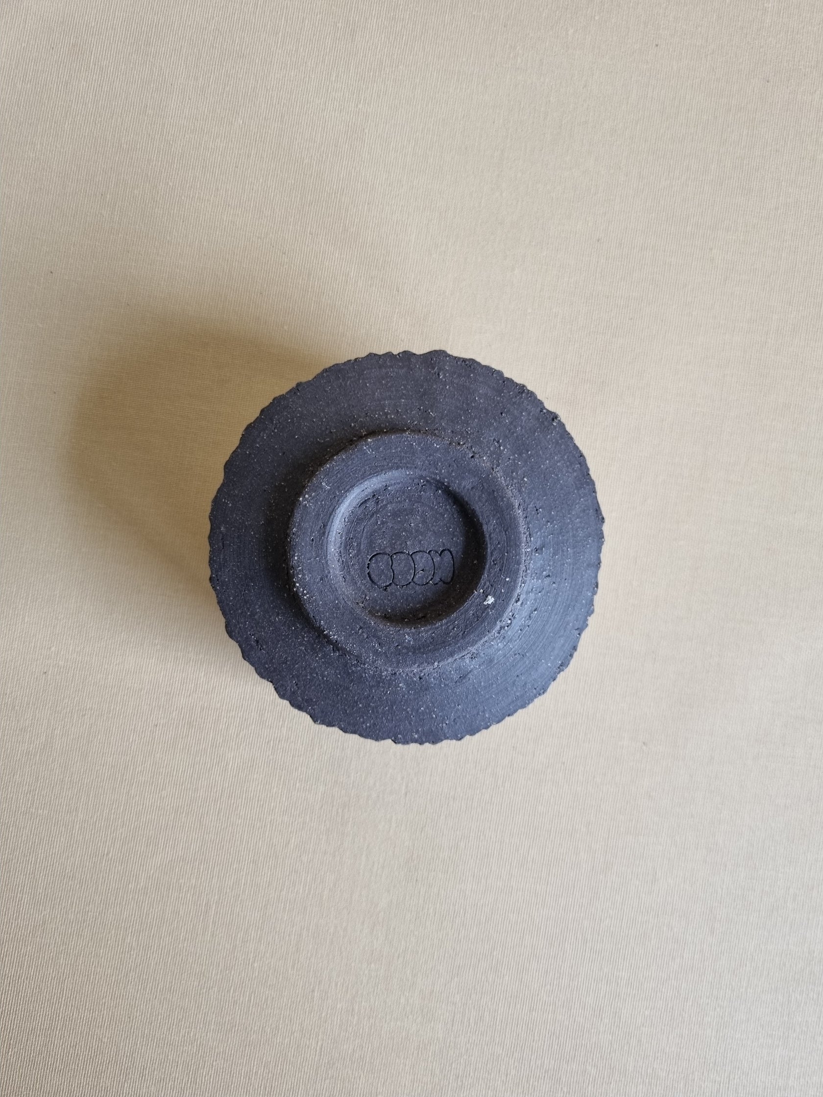 Kurinuki cup: Charcoal #04