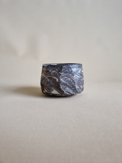 Kurinuki cup: Marble cake #01
