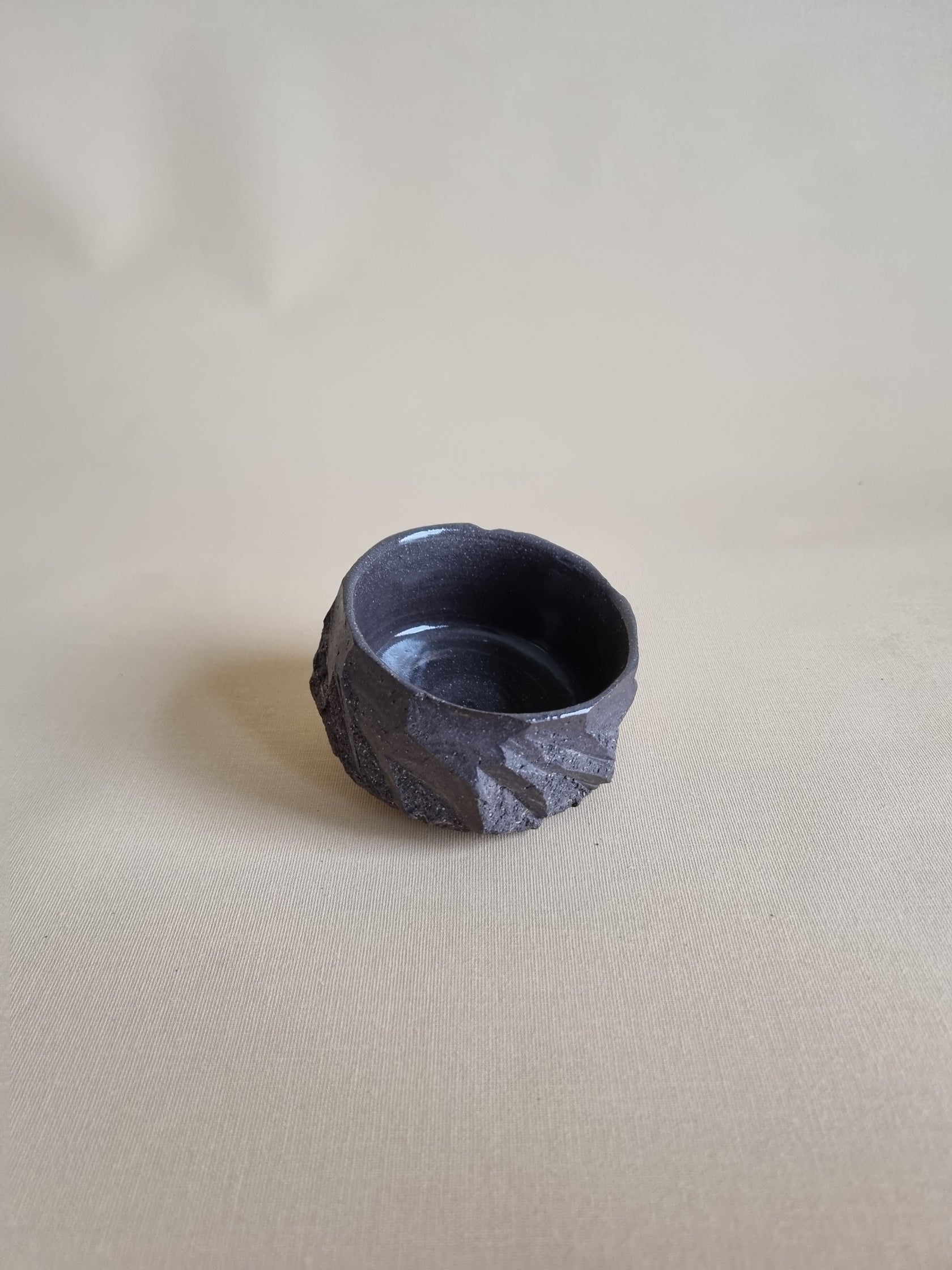 Kurinuki cup: Marble cake #02