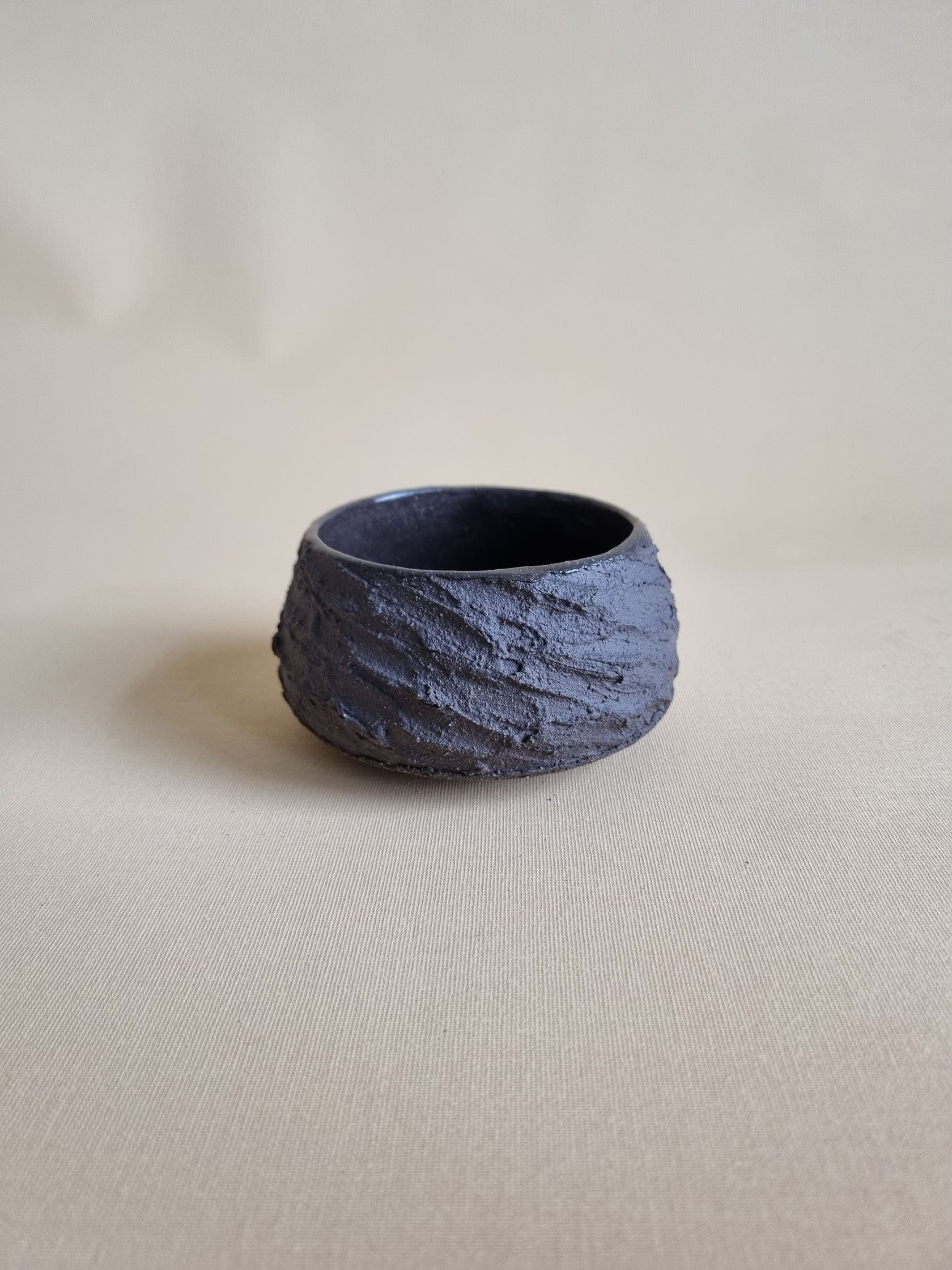 Kurinuki cup: Charcoal #05
