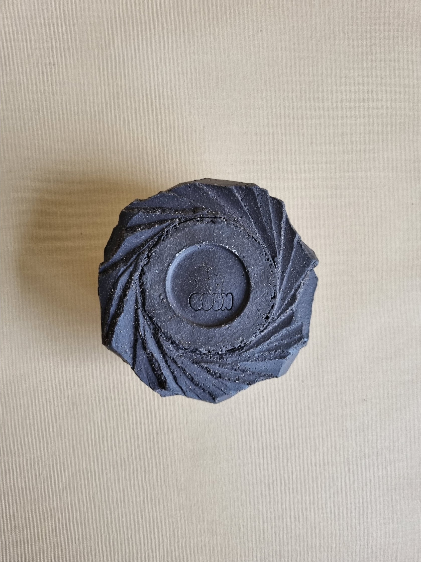 Kurinuki cup: Charcoal #07