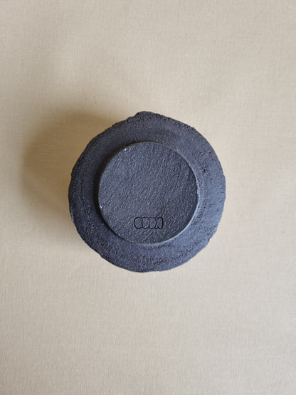 Kurinuki cup: Charcoal #08