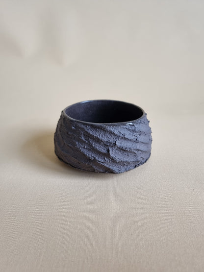 Kurinuki cup: Charcoal #08
