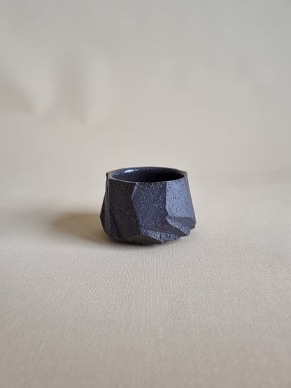 Kurinuki cup: Charcoal #09