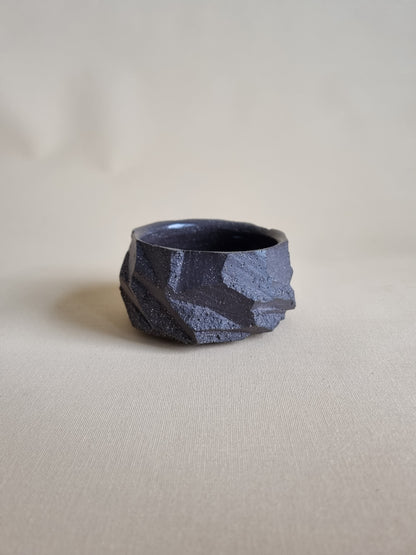 Kurinuki cup: Charcoal #10