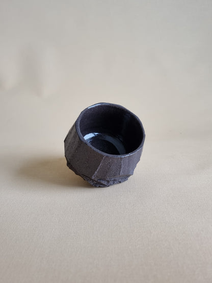 Kurinuki cup: Charcoal #11