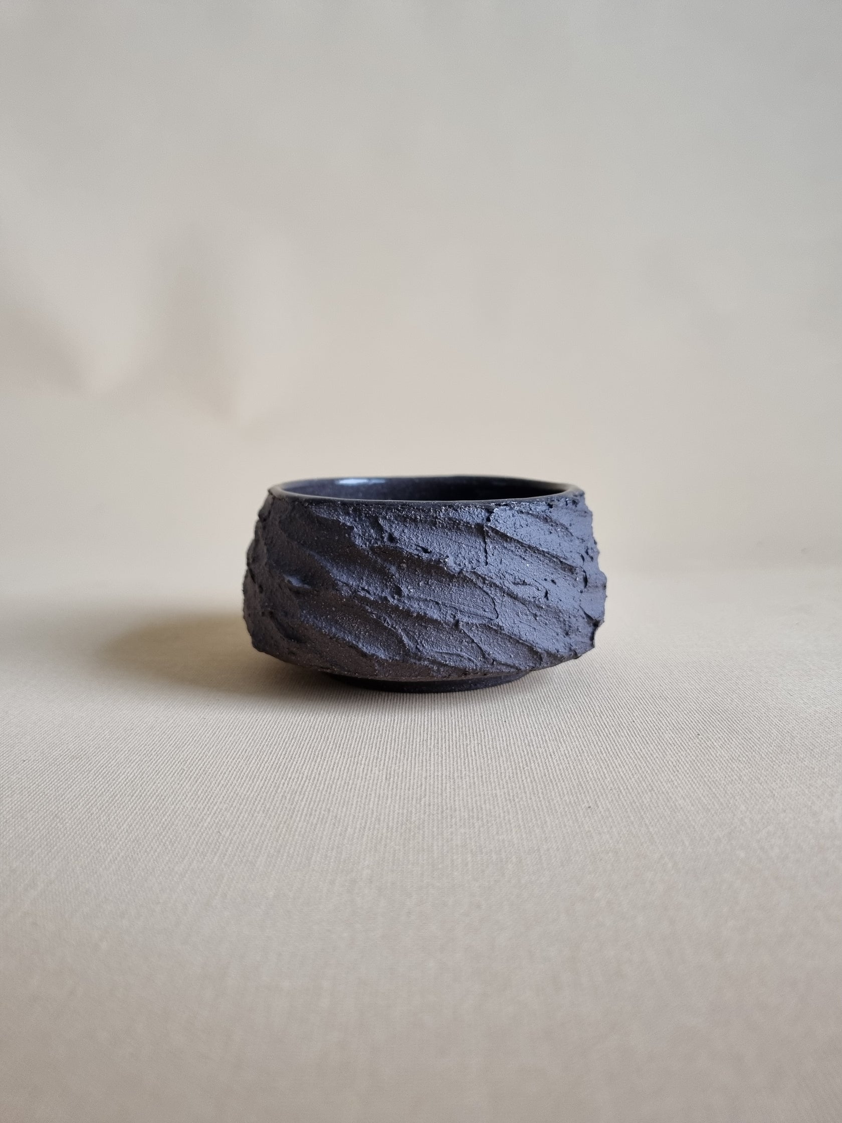 Kurinuki cup: Charcoal #13
