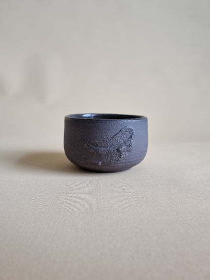 Kurinuki cup: Charcoal #14