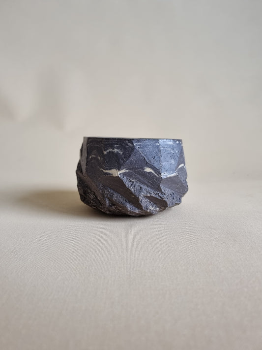 Kurinuki cup: Marble cake #04