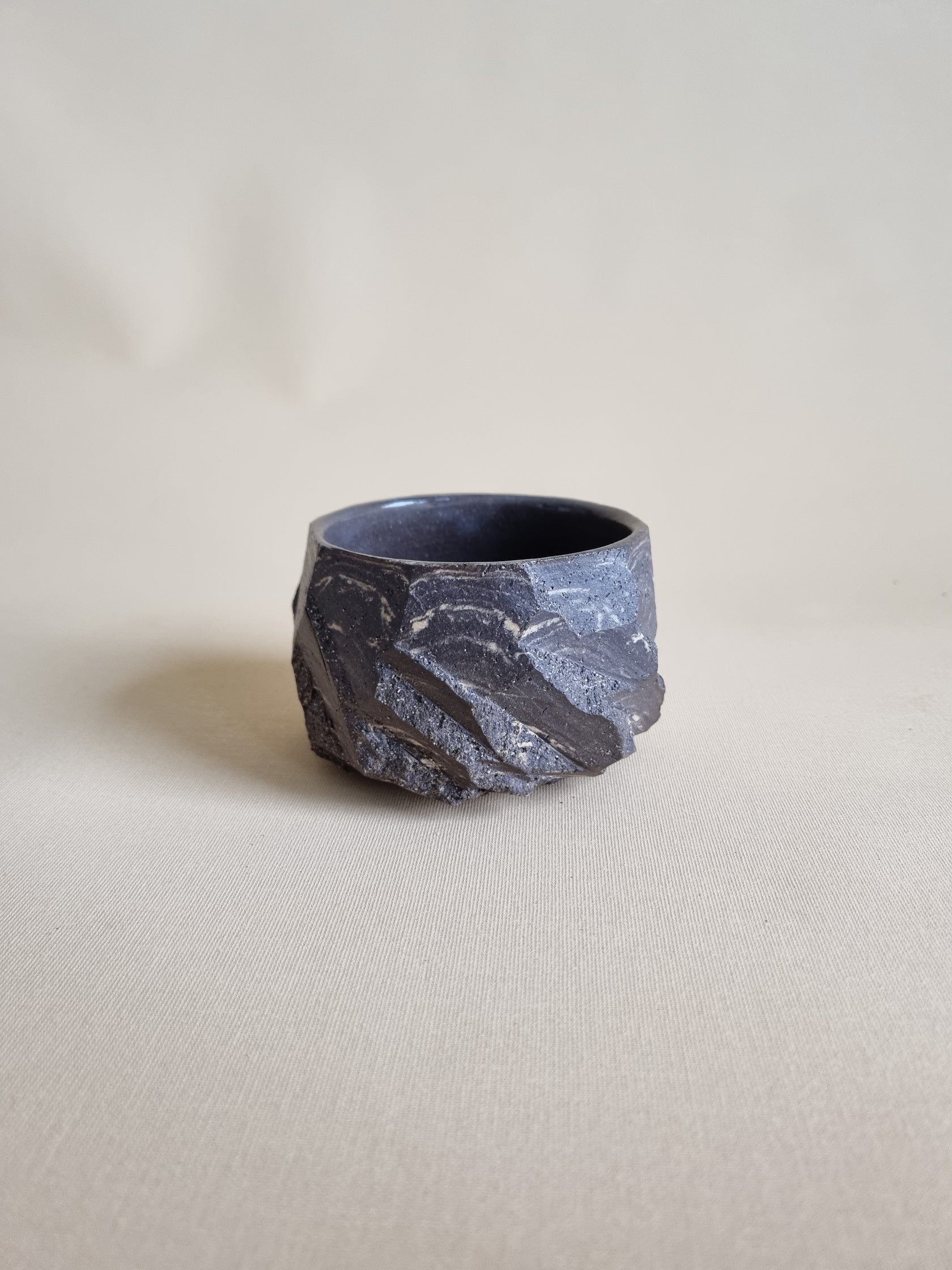 Kurinuki cup: Marble cake #04