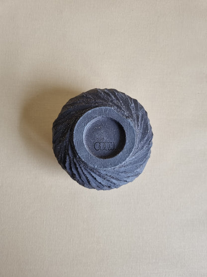 Kurinuki cup: Charcoal #16