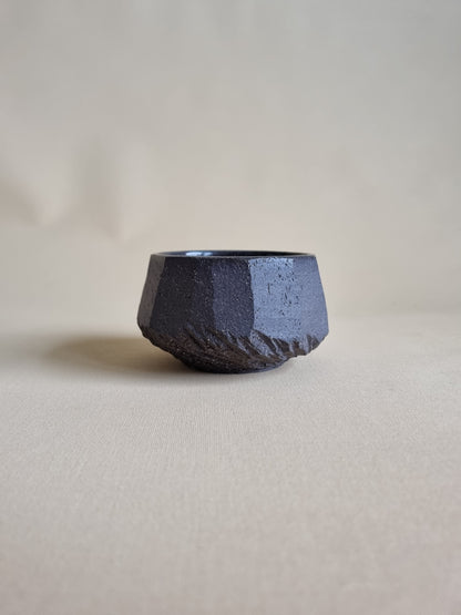 Kurinuki cup: Charcoal #16