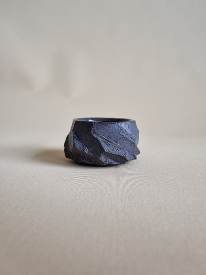 Kurinuki cup: Charcoal #17